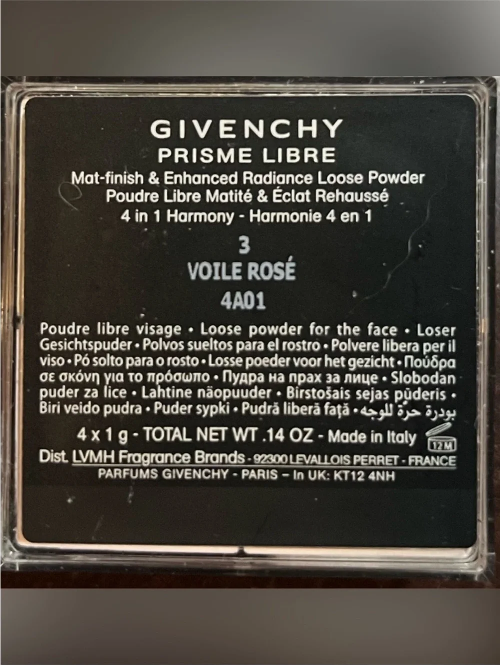 Givenchy Prisme Libre Mini - N°03 Voile Rosé NIB